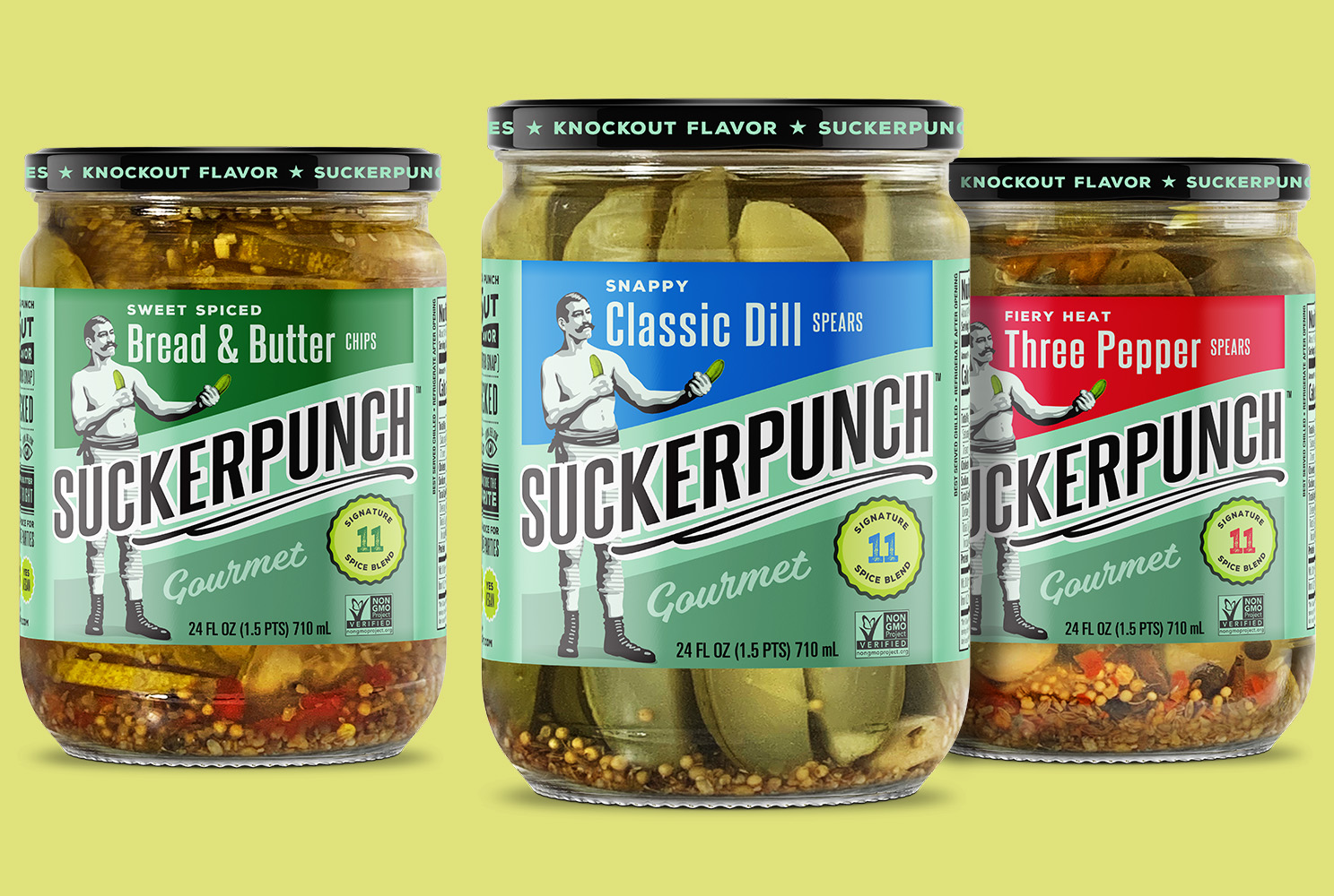 SuckerPunch Gourmet Pickles
